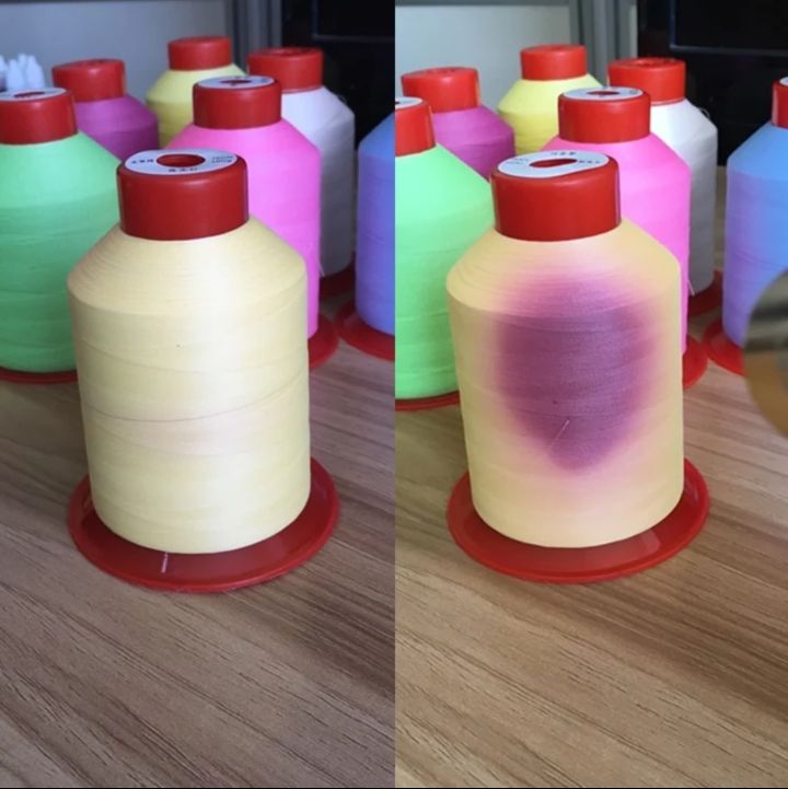 福建光變紗線 (黃變紅)