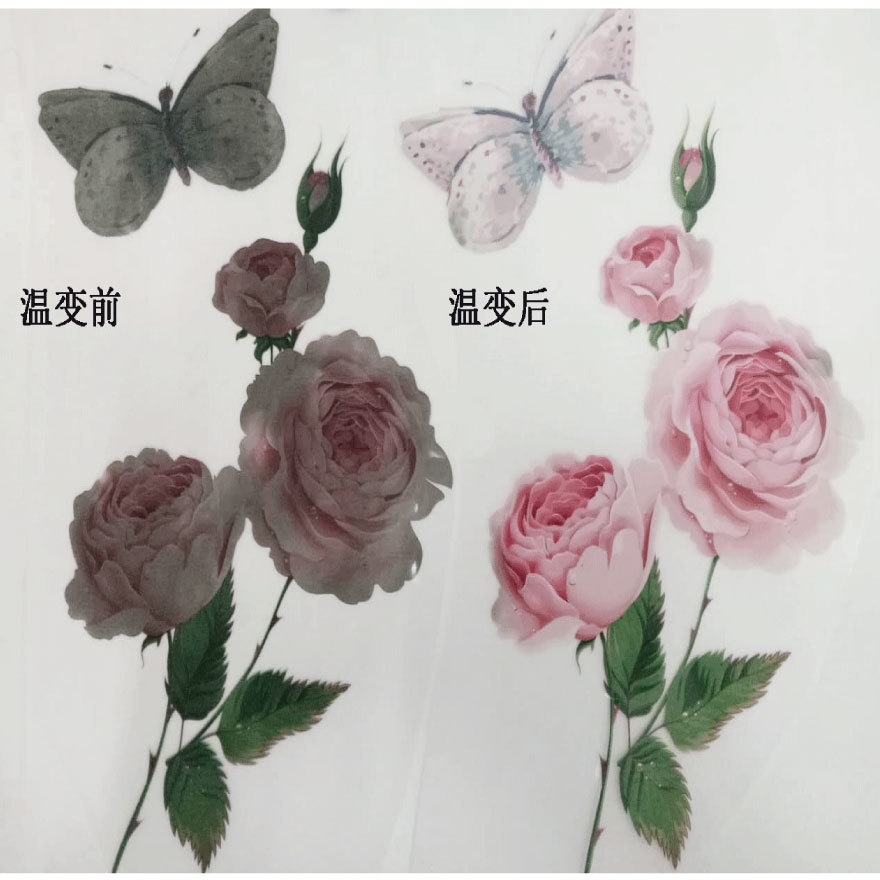 溫變燙畫(huà) 溫變粉效果