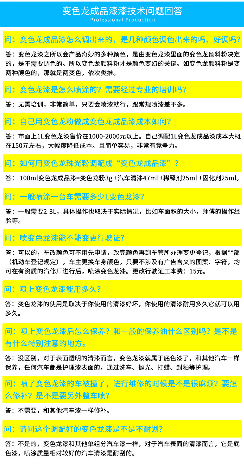 彩變色龍珠光顏料